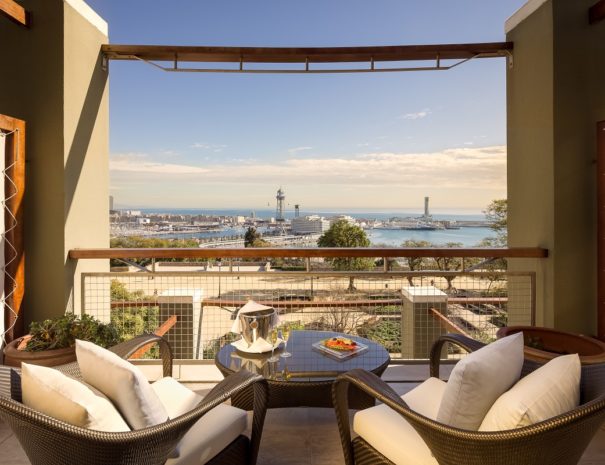 Secret Barcelona - Miramar view