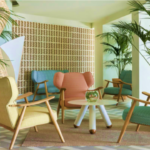 ME Sitges hotel lobby