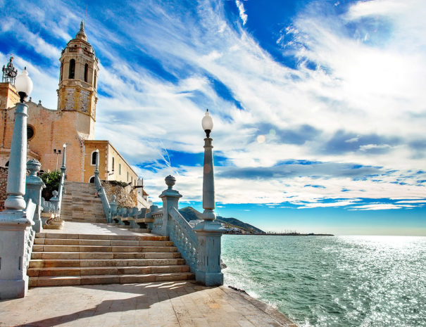 sea and sun in sitges