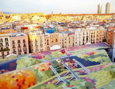 Mercado de Santa Caterina en Barcelona