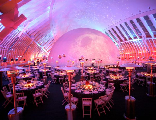 Gala dinner in the City of Arts and Sciences in Valencia in Spain