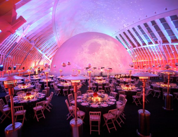 Gala dinner in the City of Arts and Sciences in Valencia in Spain