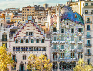 Gaudi's Casa Batllo in Barcelona