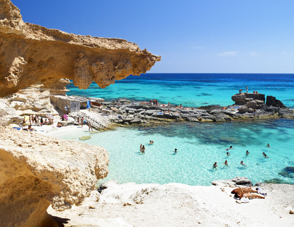 Formentera Island in Ibiza