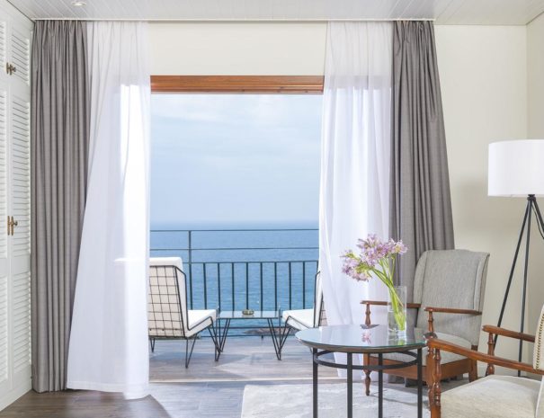 Santa maria hotel catalonia bedroom with sea view