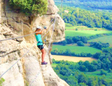 Team building Via Ferrata en Cataluña