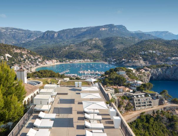 Rooftop à port soller à Majorque