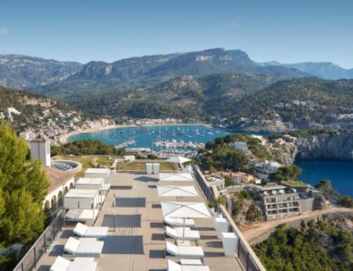 azotea para un evento a Port Soller en mallorca