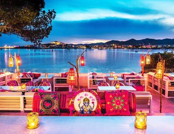 Diner de Gala vue mer à Ibiza