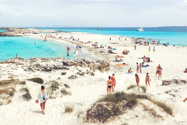 Formentera Best beach Spain