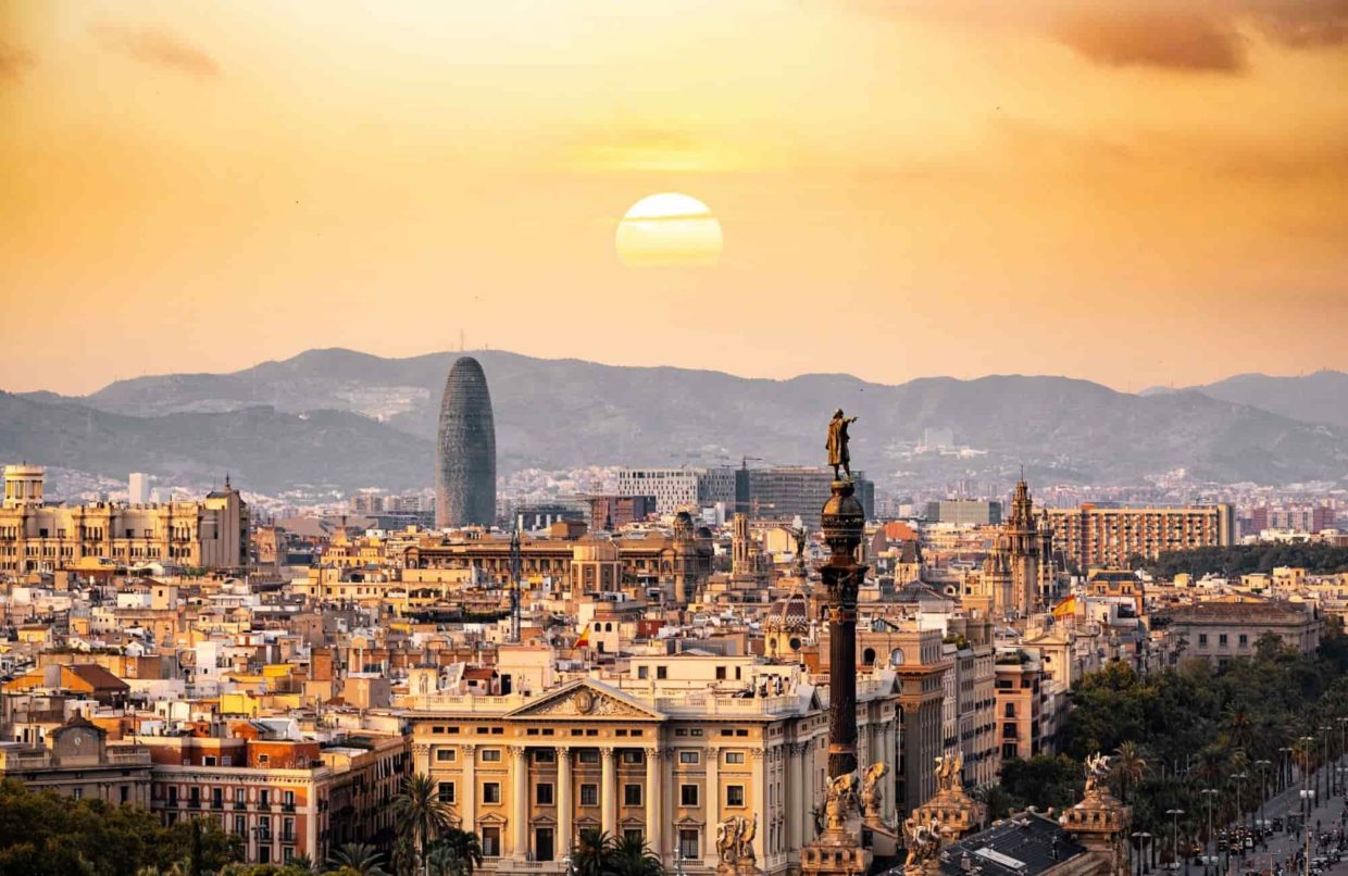 Barcelona Sunset