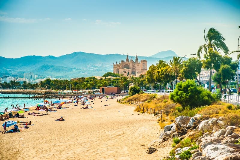 palma de majorque plage