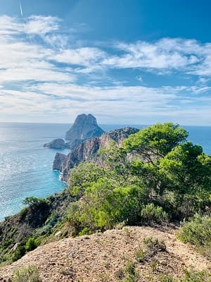 Vue Es Vedra Ibiza