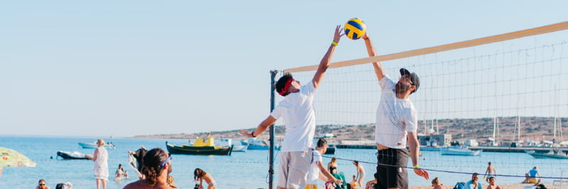 activités team building jeux olympiades sur la plage barcelone