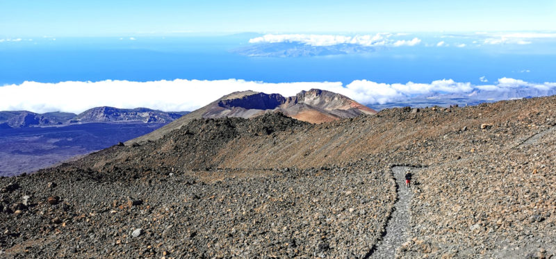 Climbing Mount Teide in Tenerife in the Canary Islands