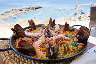 Restaurant paella majorque