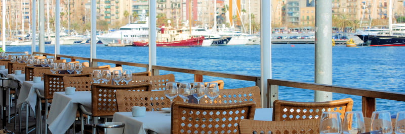 Restaurant Port vell Barcelone