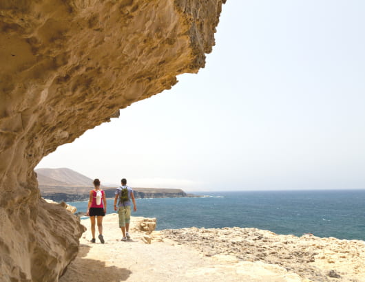 sendero a las cuevas de ajuy fuerteventura