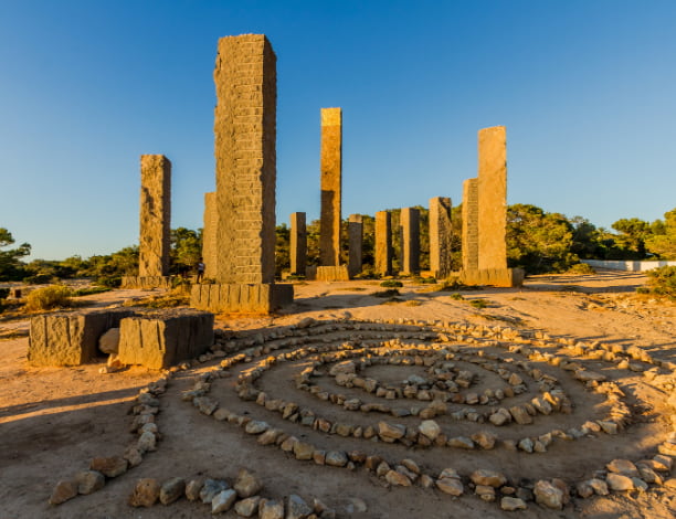 Monument Cala llentia Ibiza