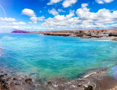 Panorama de plage et mer Tenerife