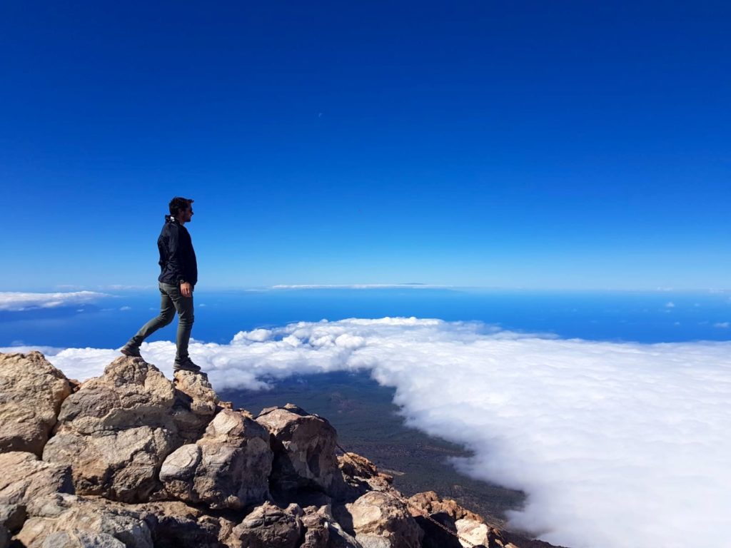 Trekking to the top of Teide in Tenerife