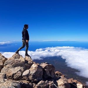 Hiking in Teide, Tenerife