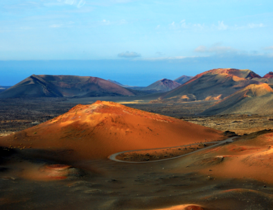 Paysage volcanique à Lanzarote