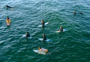 Surfing in Lanzarote