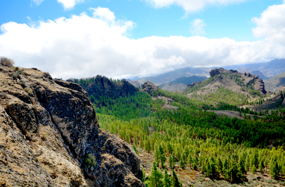 Paysage montagneux, Grande Canarie