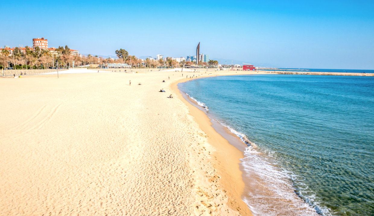 Beach in Barcelona