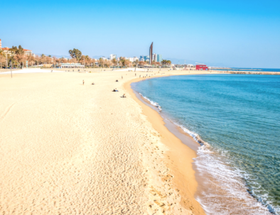 Beach in Barcelona