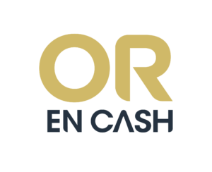 Or en cash