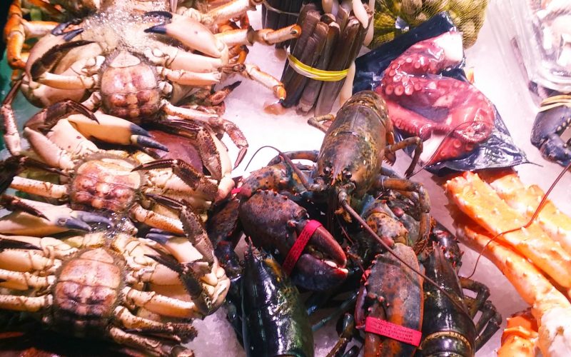 Secret Barcelona - La boqueria lobster