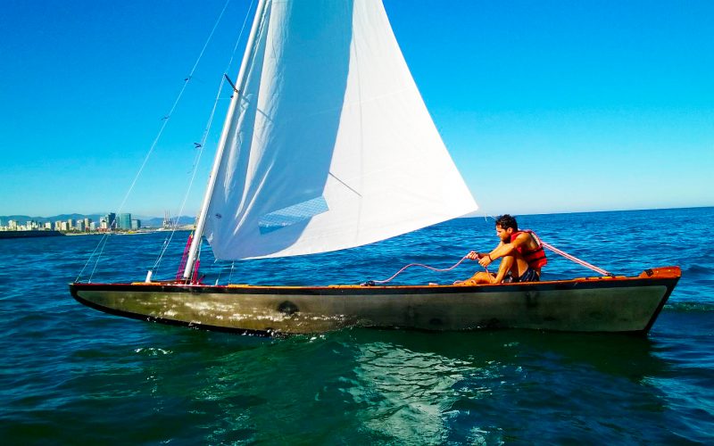 Secret Barcelona - Traditionnal Catalan catamaran