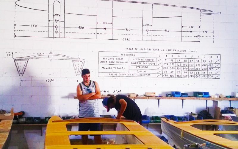 Secret Barcelona - Traditionnal Catalan catamaran workshop