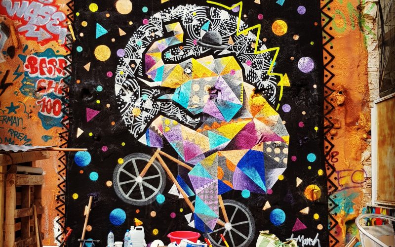 Secret Barcelona - street art T marsh